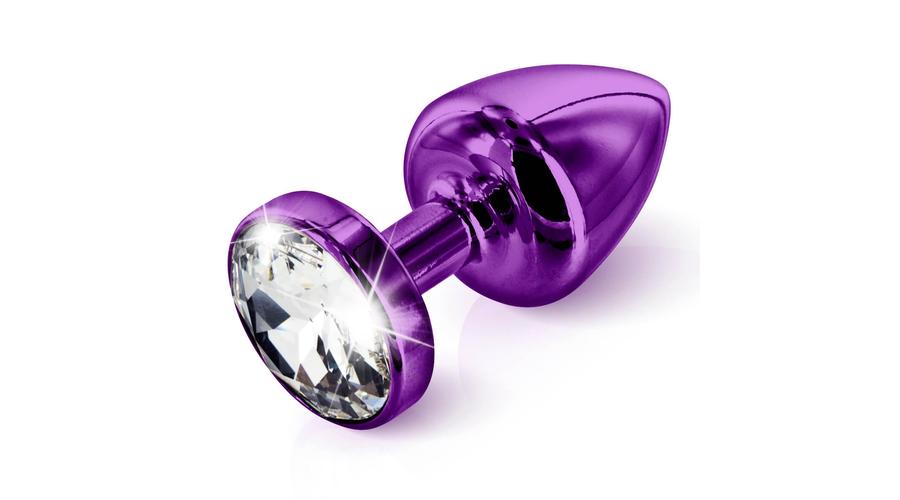 Obrázok DIOGOL - ANNI BUTT PLUG ROUND PURPLE 35 MM