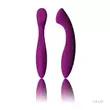 Obraz 1/4 - LELO Ella - dildo s dvojitým končekom (fialové)