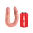 Obraz 4/5 - Pipedream King Cock Thick Double Dildo Medium - dvojité dildo (34,6cm)