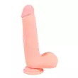 Obraz 3/9 - Medical Silicone Dildo - rovné dildo z lekárskeho silikónu (20 cm) - telová farba