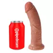 Obraz 5/6 - King Cock 8 - dildo (20cm) - hnedá