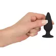 Obraz 4/6 - Black Velvet Heavy - 40g-ové análne dildo (čierne)