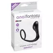 Obraz 2/3 - analfantasy ass-gasm plug - análne dildo s krúžkom na penis (čierny)