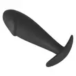 Obraz 4/6 - Black Velvet Butt Plug - análne dildo (čierne)