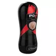 Obraz 1/2 - PDX Pussy Vibrating Stroker - vibračný vibrátor (prírodný)