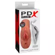 Obraz 1/4 - PDX Double Stroker - 2in1 - realistický masturbátor (tmavo - prírodný)