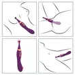 Obraz 15/15 - Javida - bezdrôtový stimulátor klitorisu a vibrátor 2v1 (fialový)