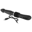 Obraz 4/8 - You2Toys Push it rechargeable vibe - nabíjací análny vibrátor s posuvným pohybom (čierny)