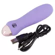 Obraz 4/6 - You2Toys Cuties Mini Purple - nabíjací silikónový tyčový vibrátor (fialový)