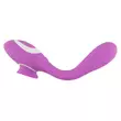 Obraz 7/13 - You2Toys - 2-Function Vibe - nabíjací, ohybný vibrátor na klitoris a vagínu (ružový)