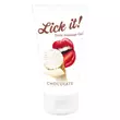 Obraz 1/3 - Lick it! - jedlý lubrikant - biela čokoláda (50ml)