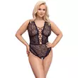 Obraz 2/8 - Cottelli Curves Plus Size - vzorované body (čierne)