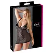 Obraz 1/7 - Cottelli Plus Size - priehľadné čipkované negližé (čierne)