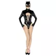 Obraz 2/8 - Black Velvet - Body Batwoman s dlhými rukávmi (čierne)