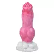 Obraz 1/6 - Animalorny Buldog - psí penis dildo - 17 cm (ružový)