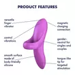 Obraz 7/8 - Satisfyer Bold Lover - nabíjací prstový vibrátor (ružový)