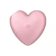 Obraz 3/8 - Satisfyer Cutie Heart - nabíjací stimulátor klitorisu so vzduchovou vlnou (ružový)