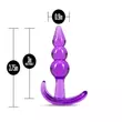 Obraz 5/6 - B Yours - sférické análne dildo (fialové)