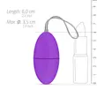 Obraz 5/5 - Easytoys - vibračné vajíčko so 7 rytmami a diaľkovým ovládačom (fialové)