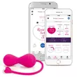 Obraz 1/7 - LOVELIFE BY OHMIBOD - KRUSH - dvojica inteligentných venušinych guličiek (ružová)