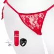 Obraz 4/6 - MySecret Screaming Panty - nabíjacie vibračné tangá - červené (S-L)