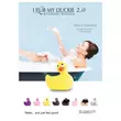 Obraz 6/6 - My Duckie Classic 2.0 - vibrátor na klitoris - hravá vodotesná kačička (čierna)
