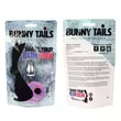 Obraz 3/4 - FEELZTOYS Bunny Tails - kovové análne dildo so zajačím chvostom (striebornofialové)
