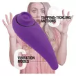 Obraz 4/6 - FEELZTOYS Femmegasm - dobíjací, vodotesný vaginálny a klitorálny vibrátor (fialový)