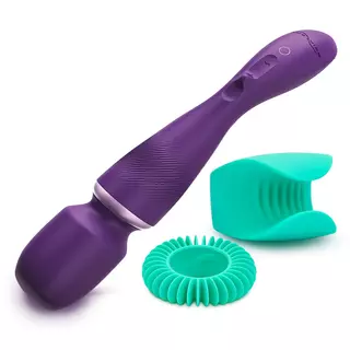 We-Vibe Wand - dobíjací inteligentný masážny prístroj (fialový)