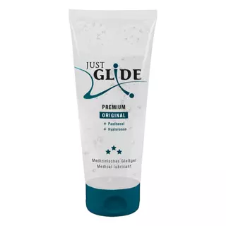 Just Glide Premium Original - vegánsky lubrikant na báze vody (200ml)
