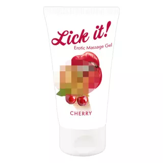 Lick it! - jedlý lubrikant - čerešňový (50ml)