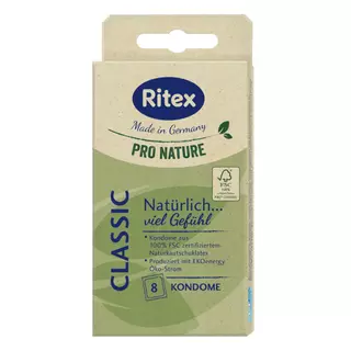 RITEX Pro Nature Classic - kondóm (8ks)