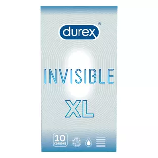 Durex Invisible XL - extra veľké kondómy (10ks)