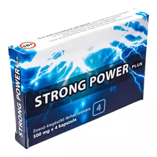 Strong Power Plus - výživový doplnok kapsuly pre mužov (4ks)