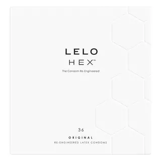 LELO HEX Condoms Original - luxusné kondómy (36ks)