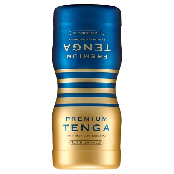 TENGA Premium Dual Sensation - jednorazový masturbátor