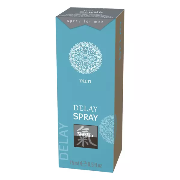 HOT Shiatsu Delay - sprej na oddialenie ejakulácie pre mužov (15 ml)