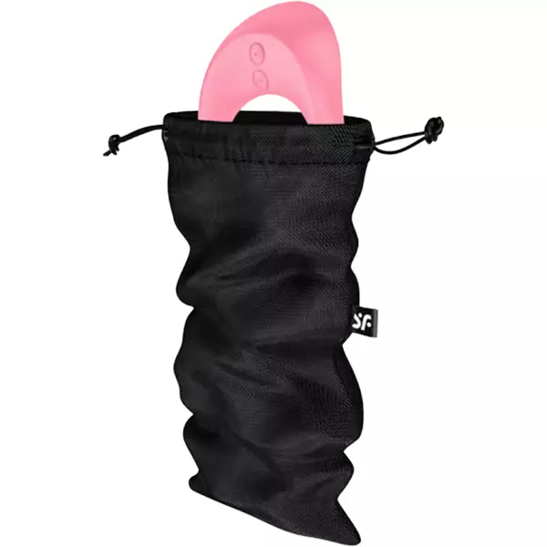 Satisfyer Treasure Bag M - taška na sexuálne hračky - stredná (čierna)