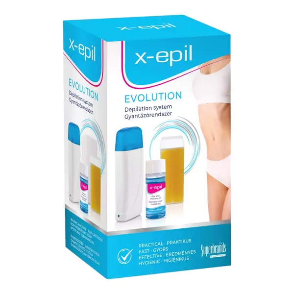 X-Epil Evolution - sada na depiláciu