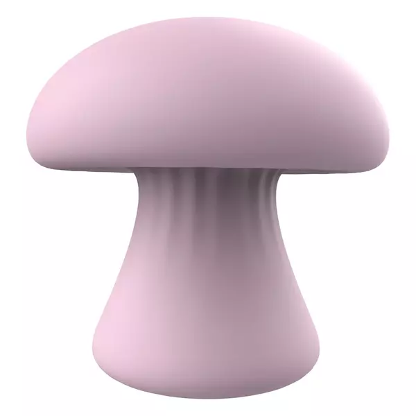 Sex HD Mushroom - dobíjací masážny prístroj na tvár (ružový)