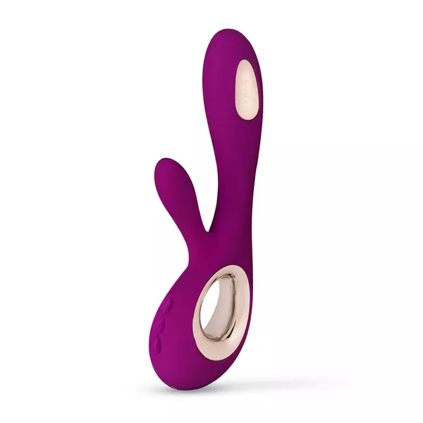 LELO Soraya Wave - bezdrôtový vibrátor s tyčinkou a kolísavým ramenom (fialový)