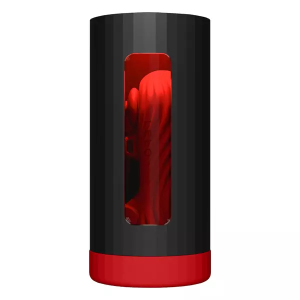 LELO F1s V3 XL - interaktívny masturbátor (čierno-červený)