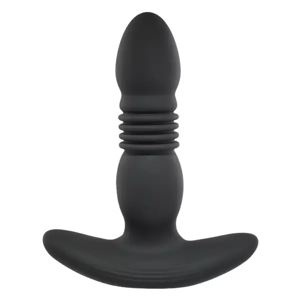 Playboy - akumulátorové análne dildo (čierne)