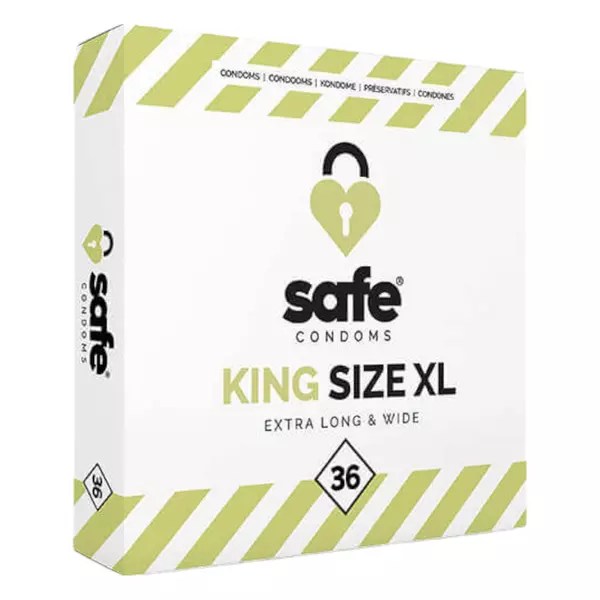 SAFE King Size XL - extra veľký kondóm (36ks)